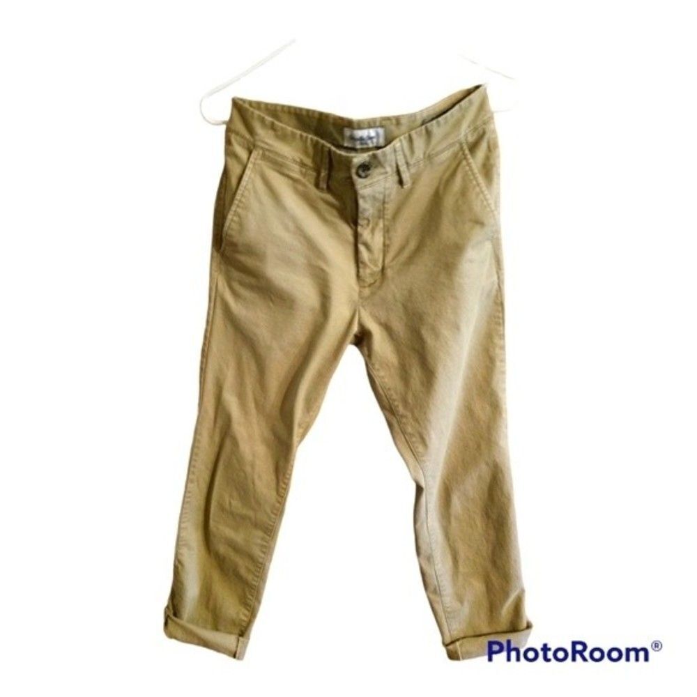 khaki slim fit chino pants Target men's slacks tan pockets Good fellow